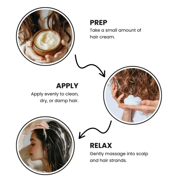 Nandikesam Herbal Neem Hair Cream - Image 4